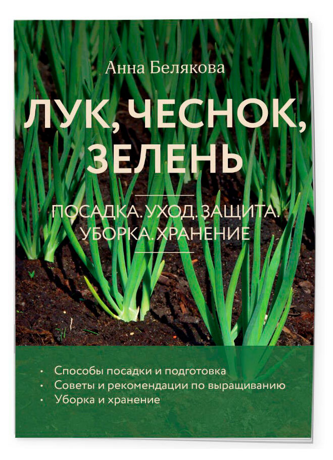 Лук, чеснок, зелень. Посадка. Уход. Защита. Уборка. Хранение, Белякова А. В.