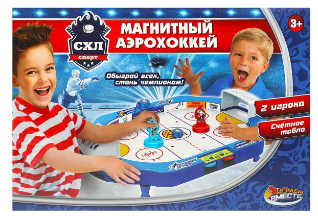 Настольная игра «Играем вместе» Магнитный аэрохоккей