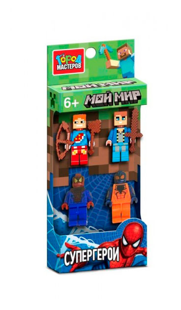 Игрушка для конструирования «Город мастеров» Мой Мир 4 фигурки в ассортименте