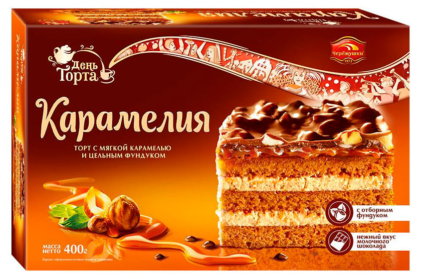 Торт «День торта» Карамелия, 400 г