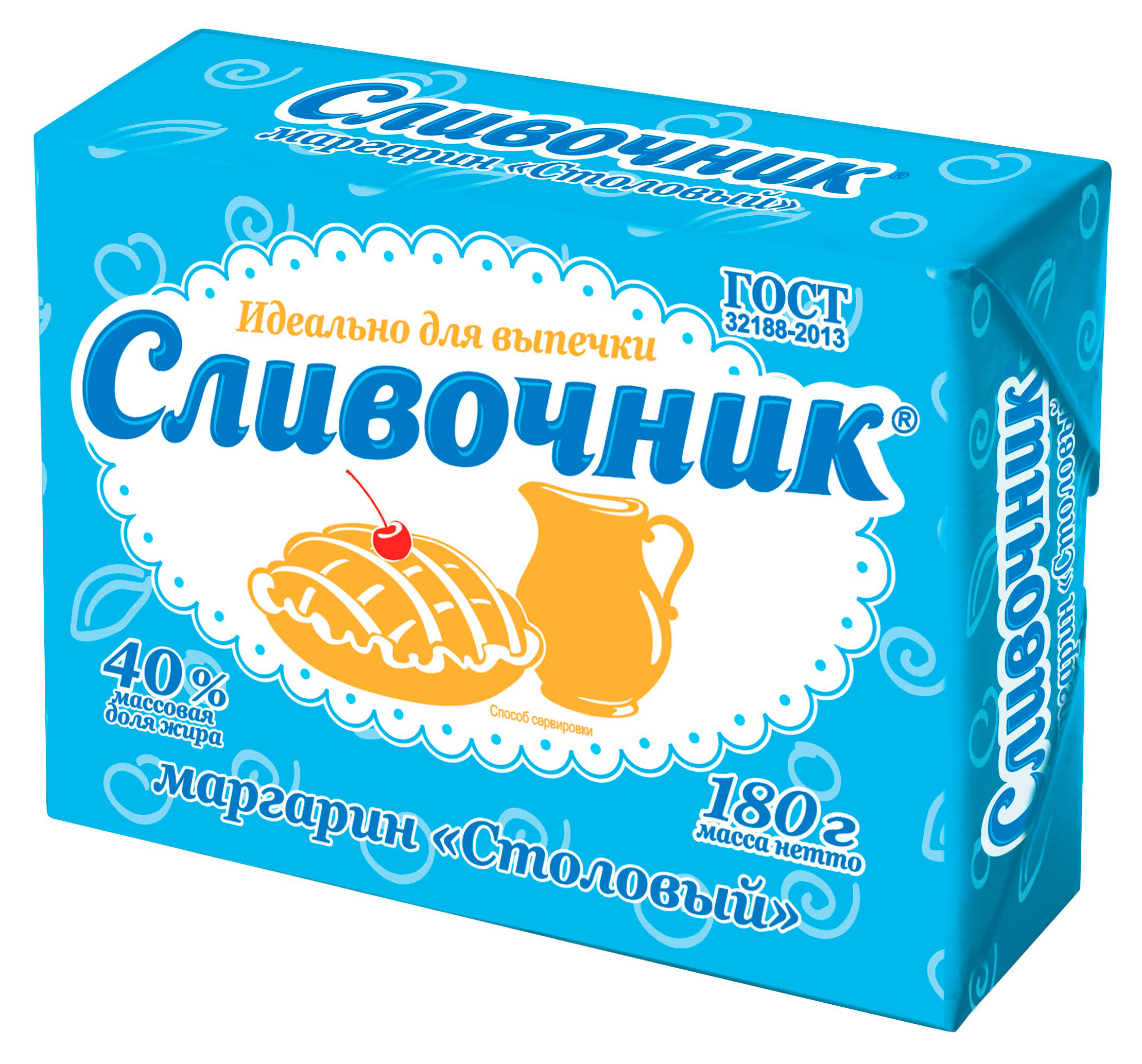 Маргарин «Сливочник» Столовый 40%, 180 г