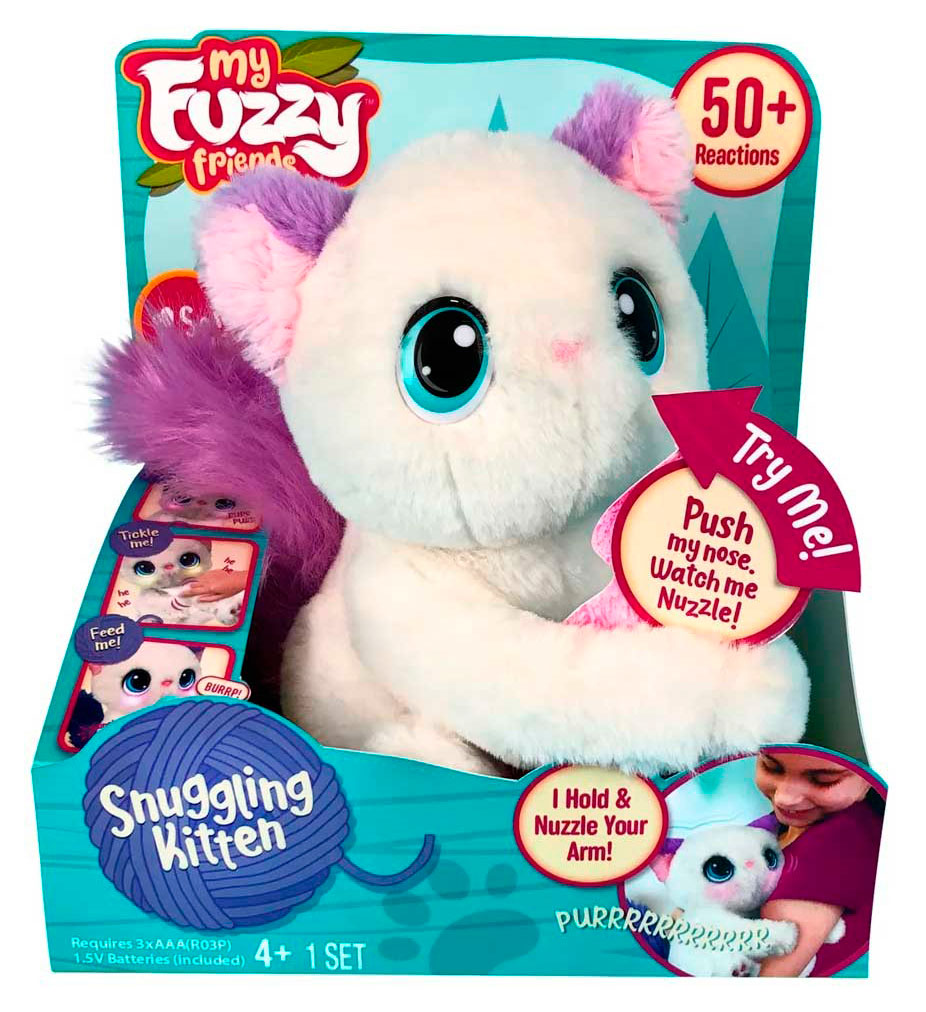 Игрушка интерактивная My Fuzzy Friends Котёнок Хлоя