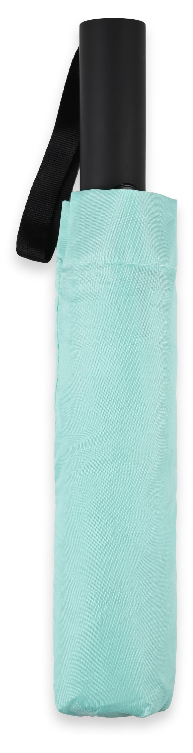 Зонт Круиз 3 сложения полный автомат бирюзовый