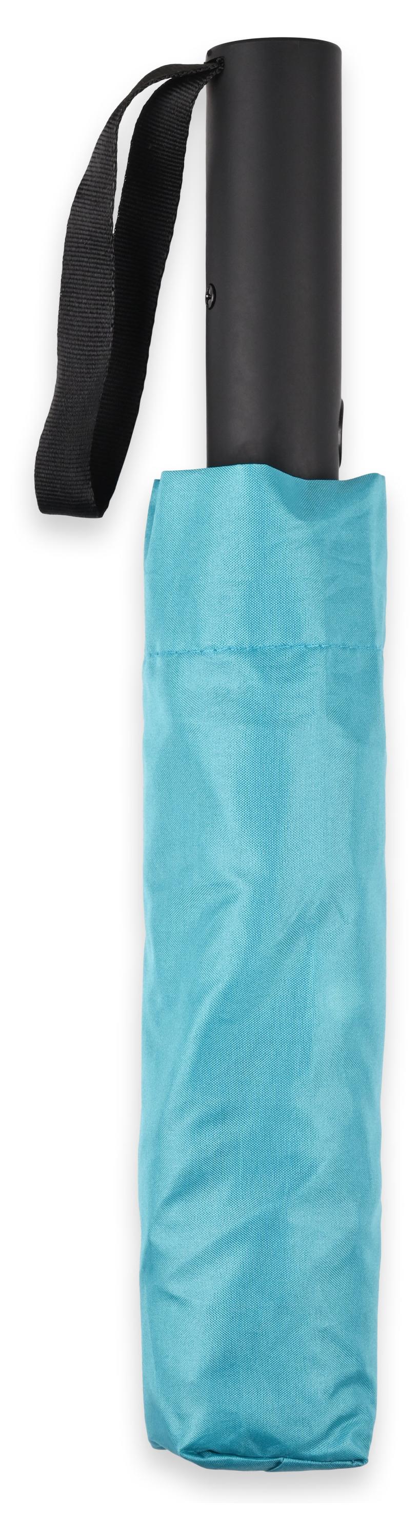 Зонт Круиз 3 сложения полный автомат голубой