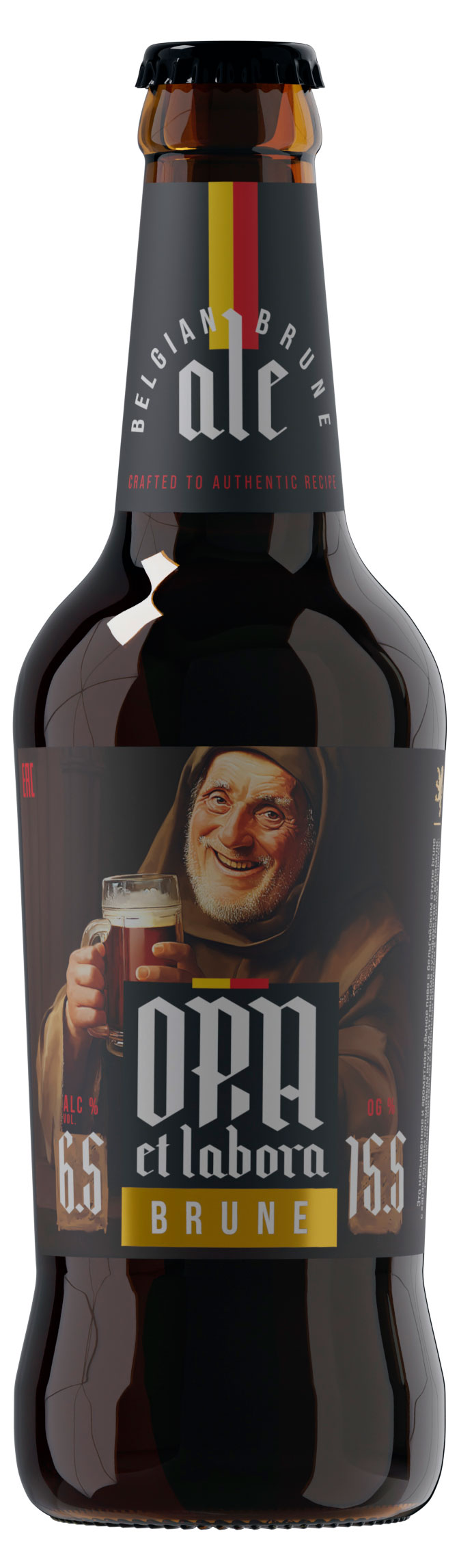 Пиво темное Ora Et Labora 6,5%, 0,45 л