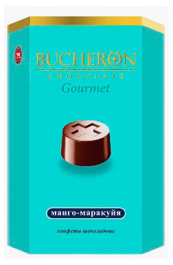 Конфеты шоколадные BUCHERON Gourmet манго-маракуйя, 130 г