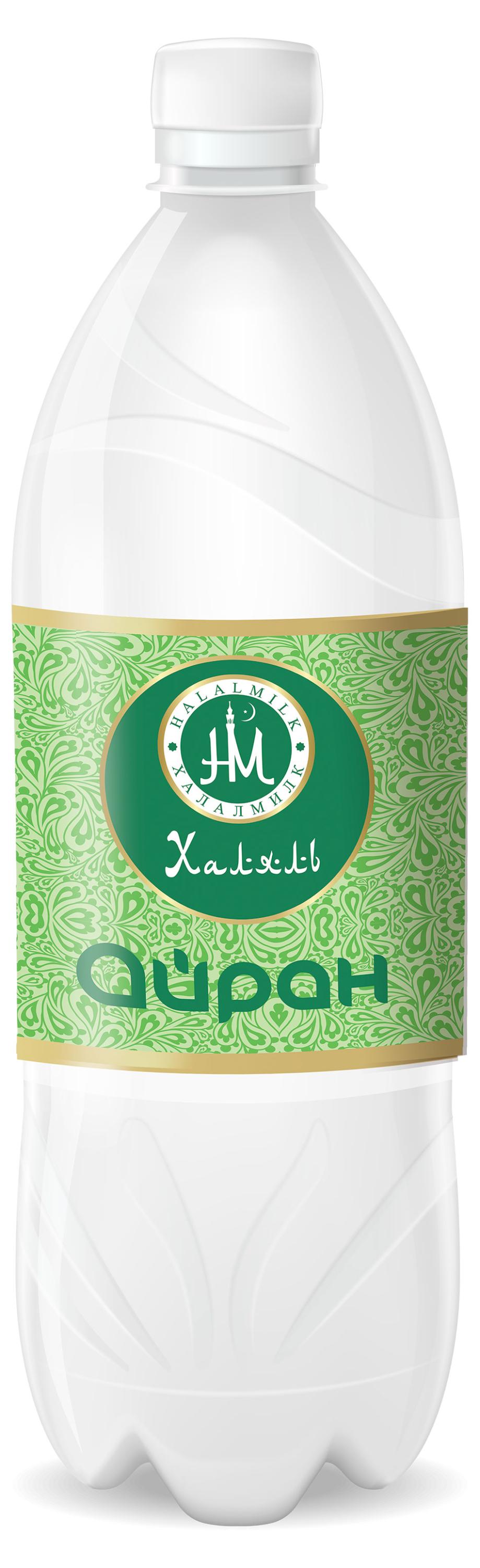 Напиток кисломолочный Айран «Халалмилк» 1% халяль БЗМЖ, 1 л