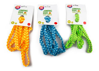 Скакалка ONE TWO FUN 886383 цветная, 1,8 м
