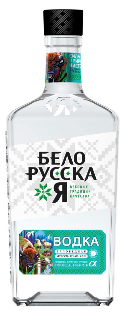 Водка «БелорусскаЯ» Беларусь, 0,5 л