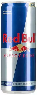 Энергетический б/а напиток RED BULL Ж/Б 0,25Л