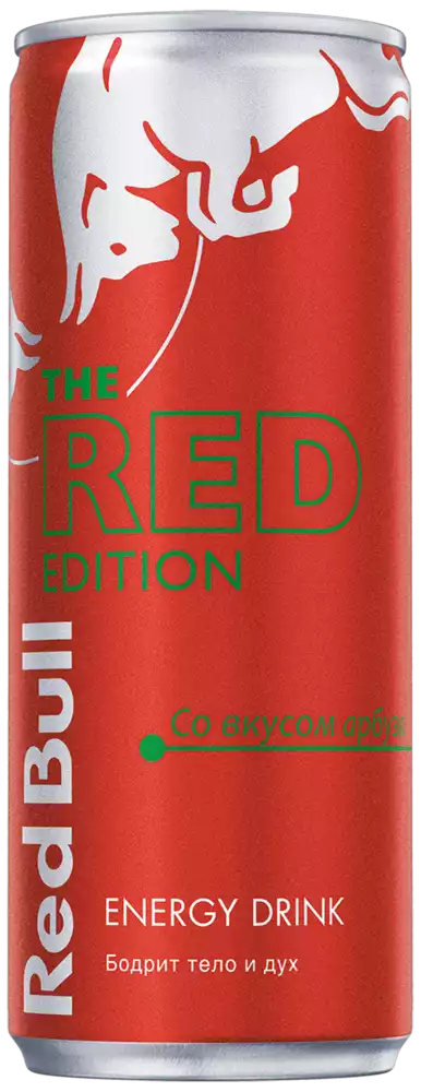 Энергетический б/а напиток RED BULL RED EDITION АРБУЗ Ж/Б 0,25Л