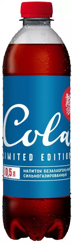 Напиток COLA LIMITED EDITION BLUE ГАЗ. ПЭТ 0,5Л