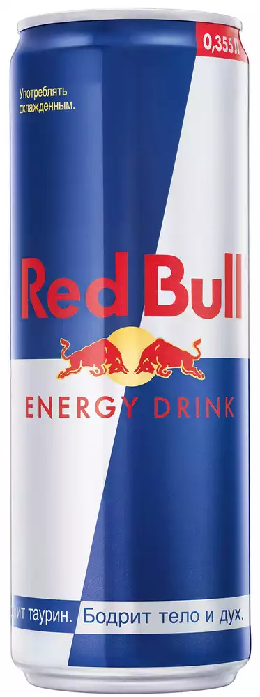 Энергетический б/а напиток RED BULL Ж/Б 0,355Л