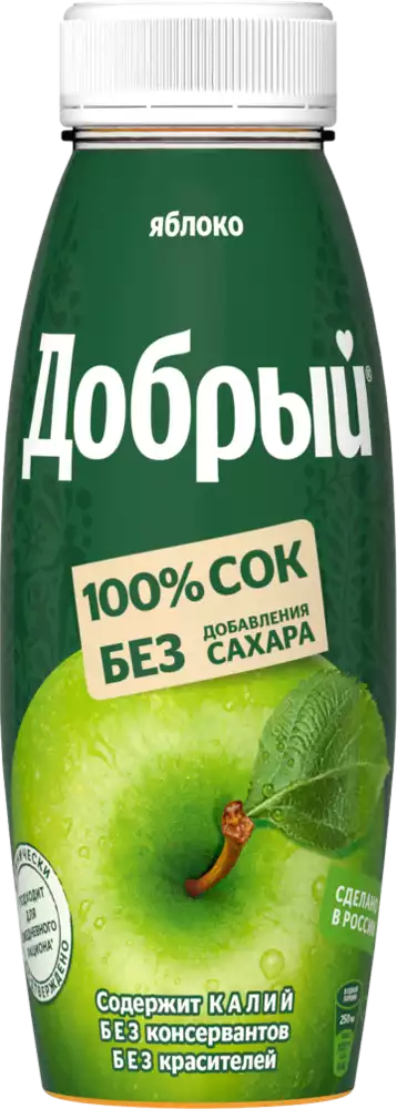 Сок ДОБРЫЙ ЯБЛОКО ПЭТ 0,3Л