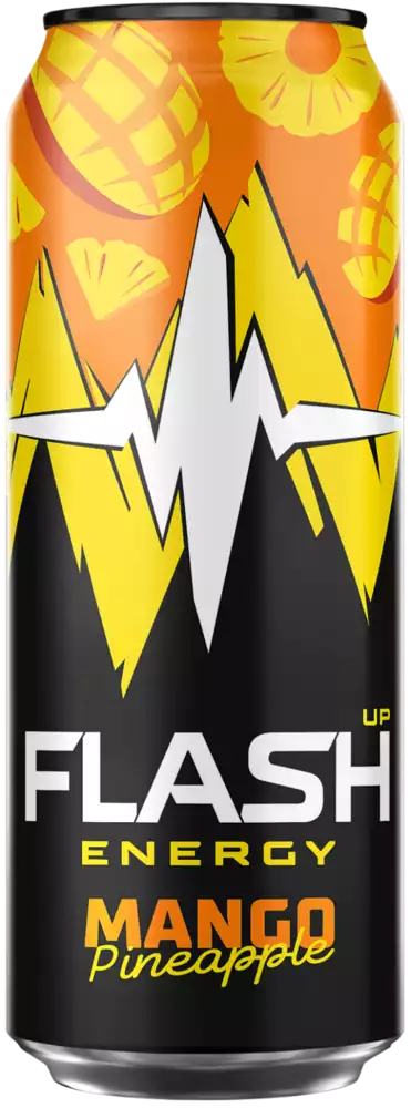 Энергетический напиток FLASH ENERGY МАНГО-АНАНАС Ж/Б 0,45Л