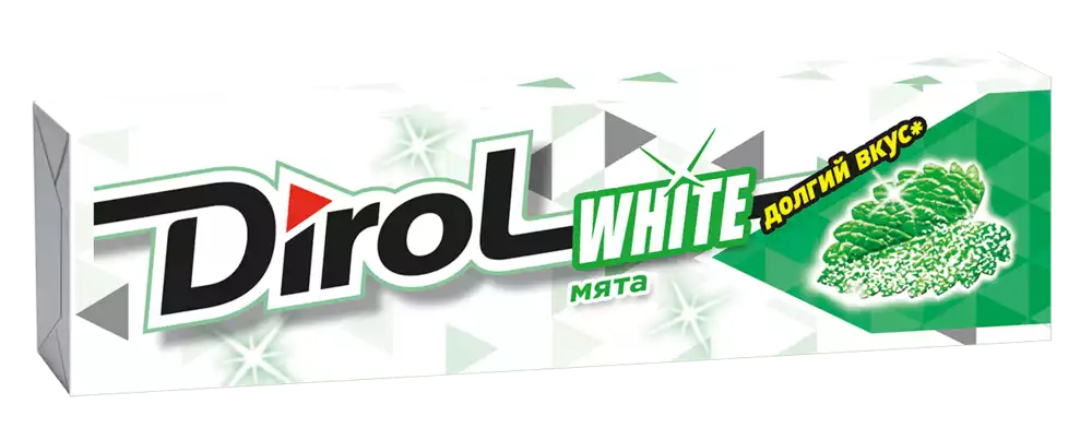 Жевательная резинка DIROL WHITE МЯТА 13,6Г