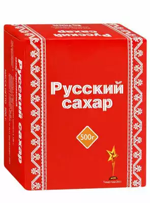 Сахар прессованный РУССКИЙ 0,5КГ