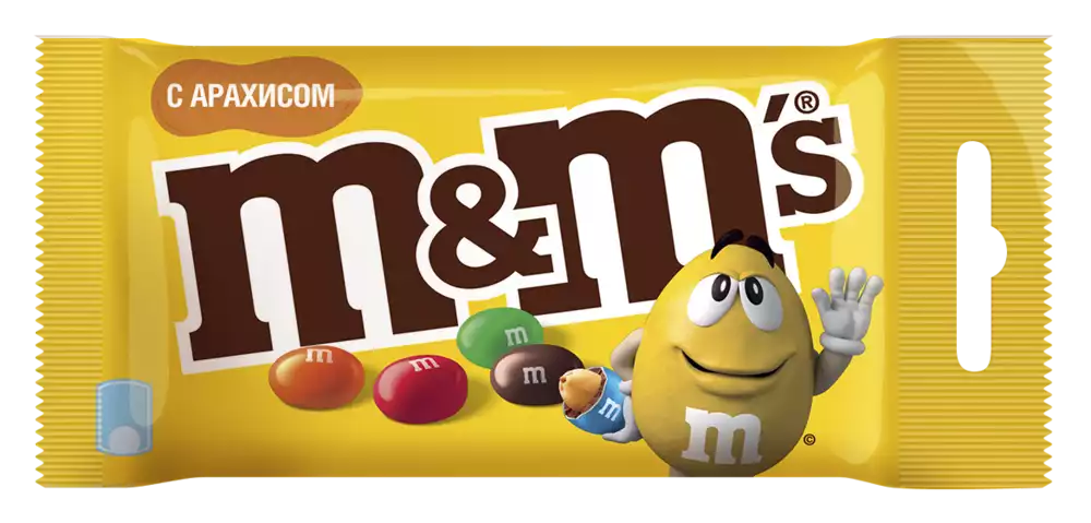 Драже M&M'S ОРЕХ 45Г