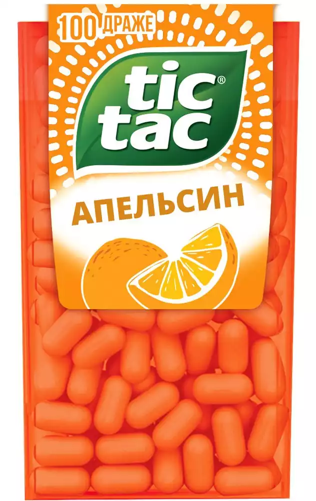 Драже TIC TAC АПЕЛЬСИН 16Г