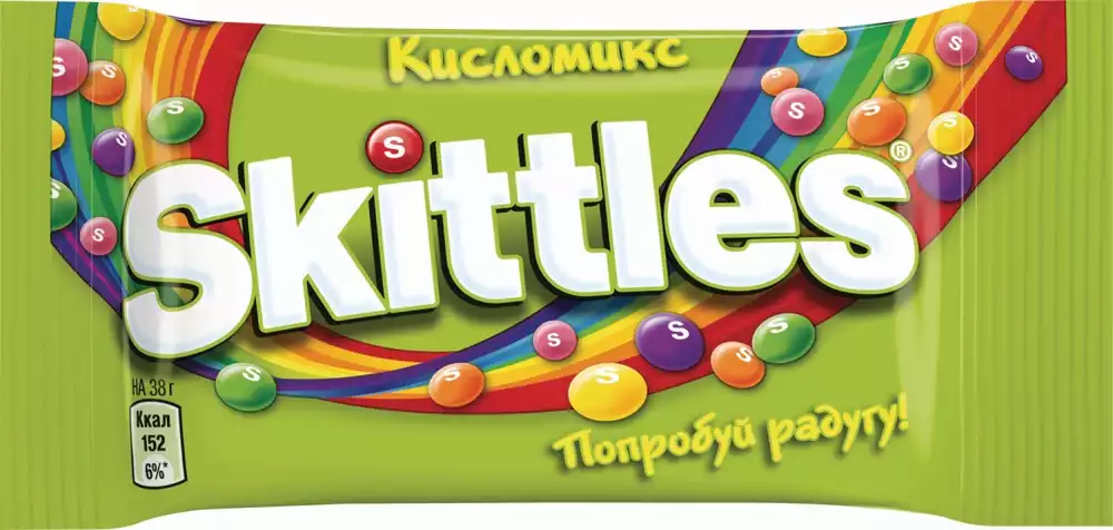 Драже SKITTLES КИСЛОМИКС 38Г