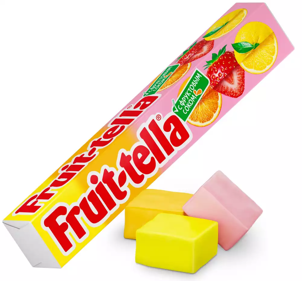 Конфеты жевательные FRUITTELLA АССОРТИ 41Г