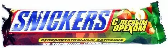 Шоколадный батончик SNICKERS ЛЕСНОЙ ОРЕХ 81Г