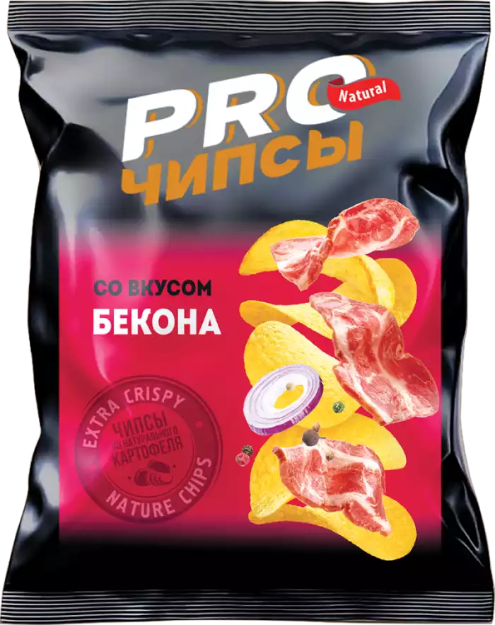 Чипсы PRO-ЧИПСЫ БЕКОН 150Г