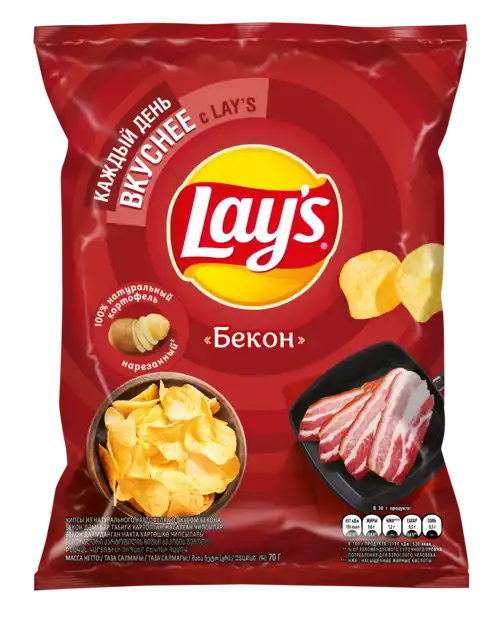 Чипсы LAY'S БЕКОН 70Г