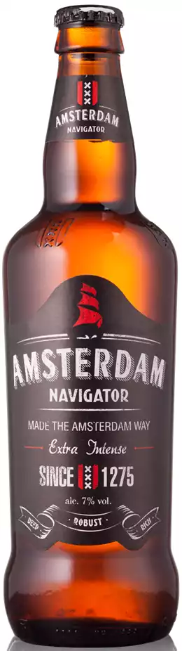 Пивной напиток AMSTERDAM NAVIGATOR СВЕТЛ. ФИЛЬТР. ПАСТЕР. СТ/Б 0,45Л