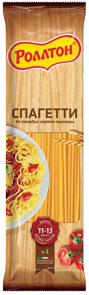 Макаронные изделия РОЛЛТОН СПАГЕТТИ В/С 400Г