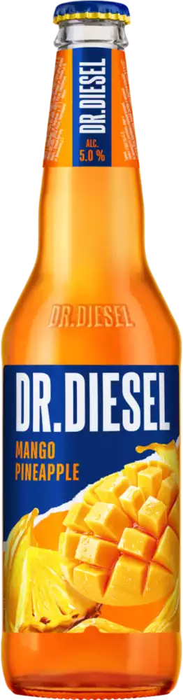 Пивной напиток DR. DIESEL MANGO PINEAPPLE ФИЛЬТР. ПАСТЕР. СТ/Б 0,4Л