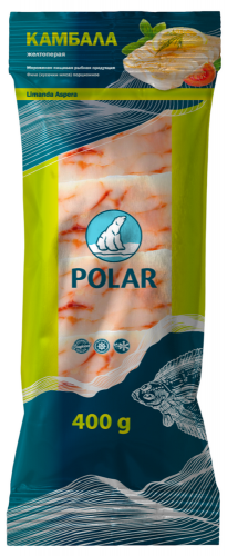 Камбала ''Polar'', филе свежемороженое, 400 г