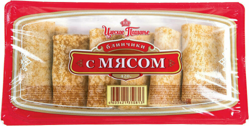 Блинчики ''Царское Подворье'' с мясом, 420 г