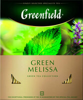 Чай ''Greenfield'' Green Melissa в пакетиках, 100 шт