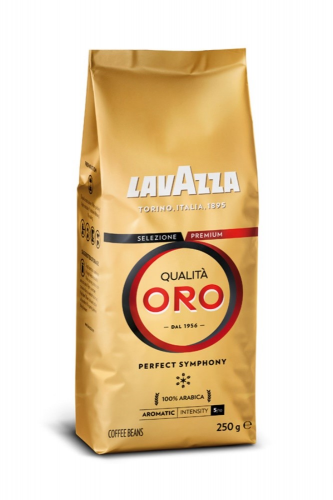 Кофе ''Lavazza'' Qualita Oro в зернах, 250 г