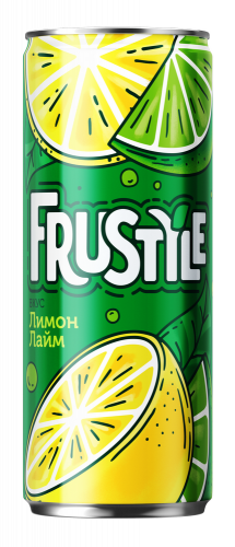 Напиток газированный ''Frustyle'' Лимон-лайм, 0,33 л