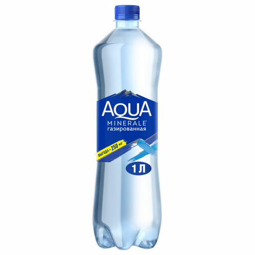 Вода питьевая ''Aqua Minerale'' Газированная, 1 л