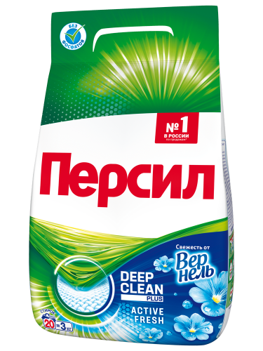 Стиральный порошок ''Persil'' Cвежесть от Vernel, 3 кг