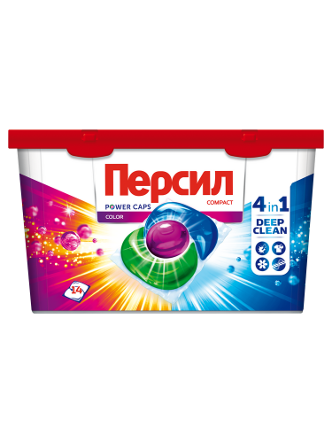 Капсулы для стирки Persil Duo-Caps Color в ассортименте 14шт