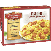 Плов ''Российская Корона'' с мясом цыпленка, 300 г