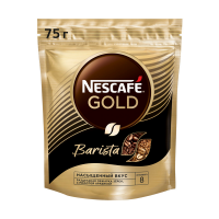 Кофе ''Nescafe'' Gold Barista молотый растворимый, 75 г