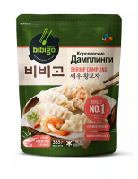 Дамплинги ''Bibigo'' Королевские с креветками, 385 г