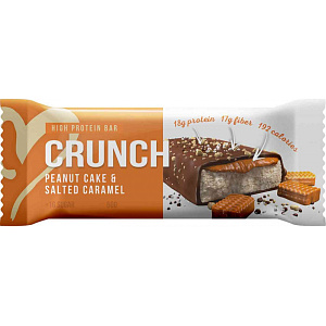 Батончик протеиновый Crunch арахисовый пирог-соленая карамель, 60г