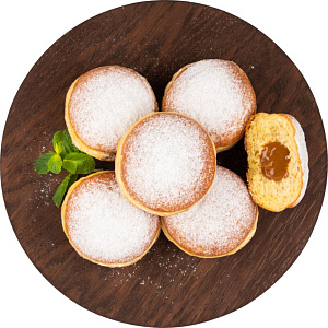 Пончики с варёной сгущёнкой, 6×65г