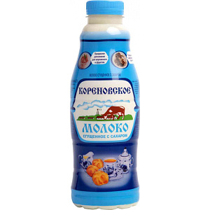 Молоко сгущённое Коровка из Кореновки с сахаром Кореновское 0,2%, 850г