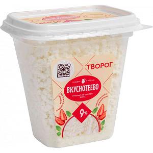 Творог Вкуснотеево 9%, 300г