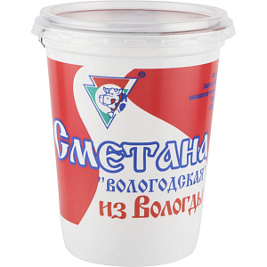 Сметана из Вологды Вологодская 25%, 400г