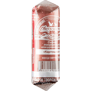 Сырок творожный глазированный Свитлогорье Картошка 15%, 50г