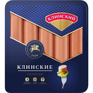 Сосиски Клинский Клинские, 460г