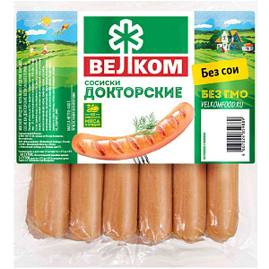 Сосиски Велком Докторские, 440г